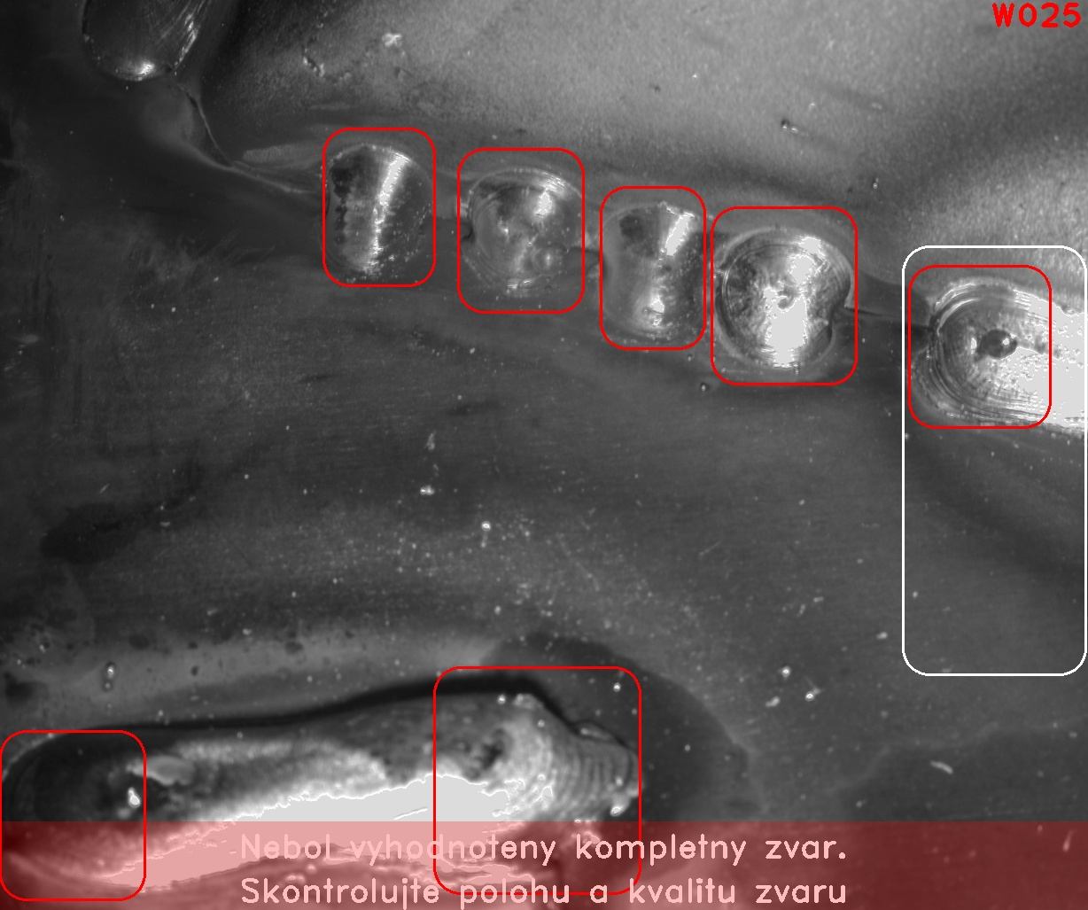 Arc weld visual inspection