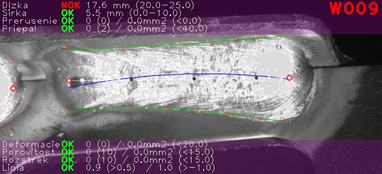 Arc weld visual inspection